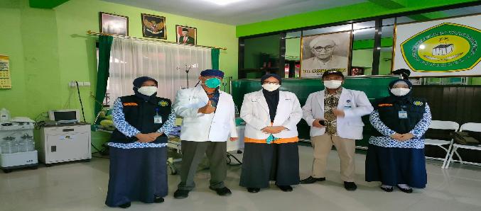 RSUMP Berpartisipasi dalam Penyambutan Presiden di Kota Ponorogo